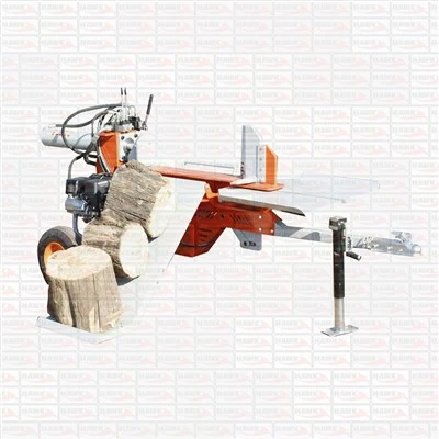 Hydraulisk vedkløyver med hydraulisk vedløfter